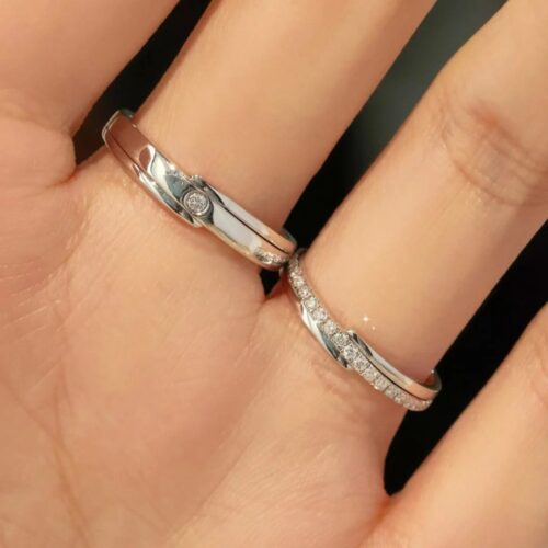 Nhẫn Kim Cương Moissanite Nữ Bạc S925 Cao Cấp HTT278