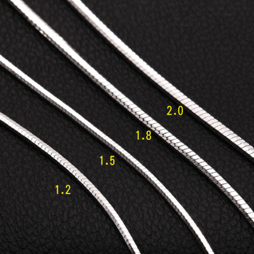 Dây Chuyền Bạc Nam Nữ S925 Trơn Cao Cấp 1.5mm HTT320