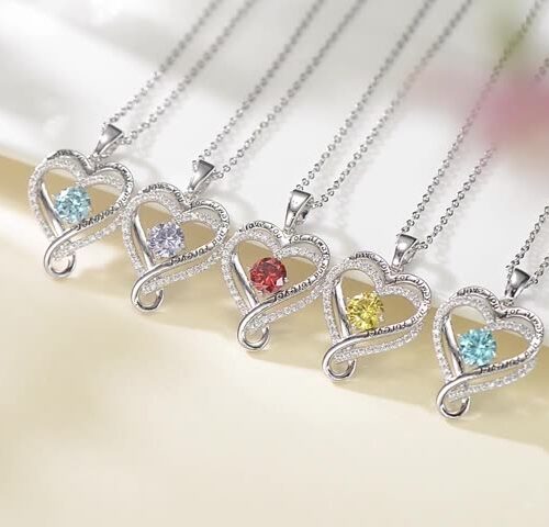 Dây Chuyền Trái Tim Bạc S925 Đính Đá Zircon HTT438 Trắng