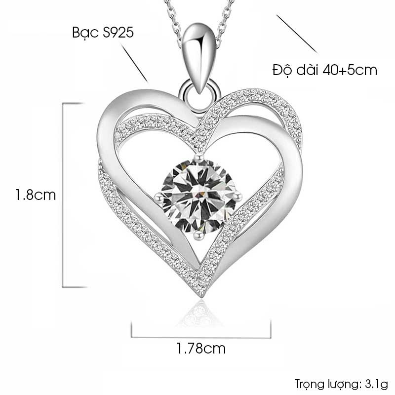 trang sức bạc nữ