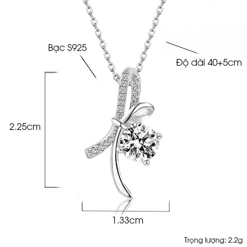 dây chuyền thời trang bạc