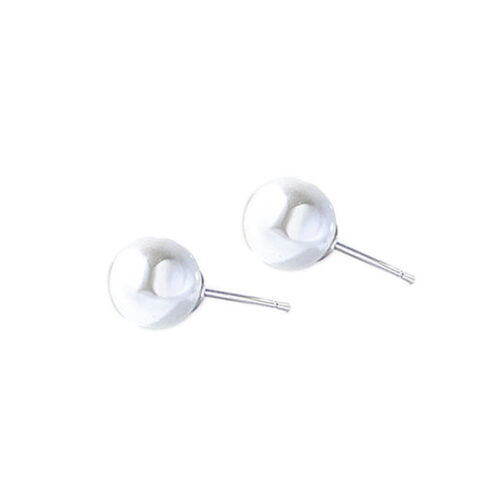 Bông Tai Ngọc Trai Bạc S925 Sáng Bóng HTT533